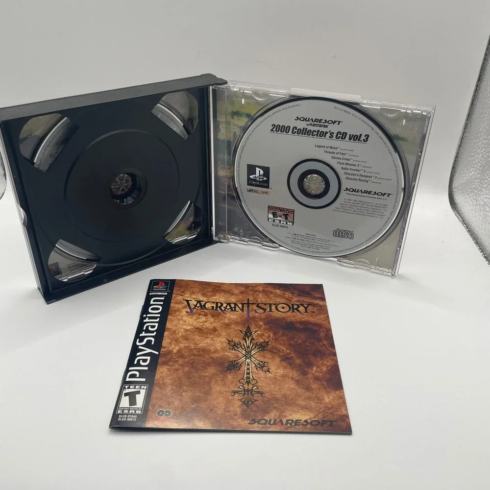 Vagrant Story Sony PlayStation 1 PS1 CIB